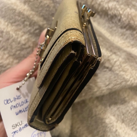 Celine Padlock Wallet - Picture 2 of 12